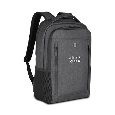 Swiss Army® Gray Crossing 16" Laptop Backpack