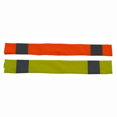 Orange High Visibility Seat Belt Covers (2.5" x 18")