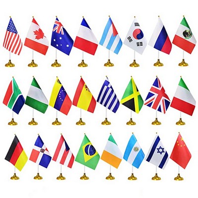 Custom Mini Flag For Table