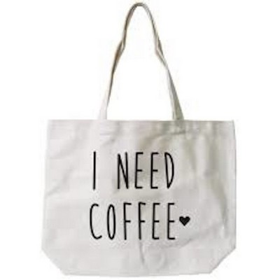 12 oz Cotton Canvas Tote Bag -20" x 15"
