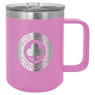 Light Purple Travel Tumbler