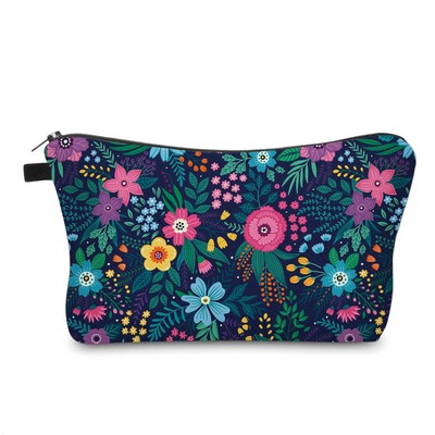 All Over Imprint Cosmetic Bag