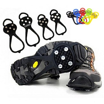 Anti-Slip Ice Cleats Overshoe Traction Grips