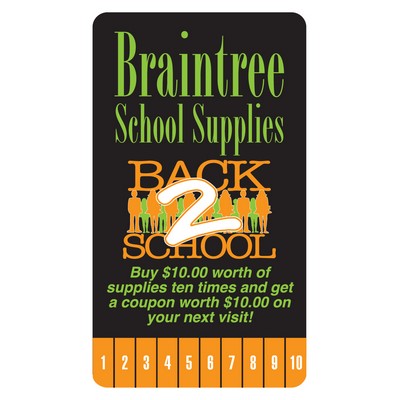 10 Mil Full Color Custom Plastic Promoter