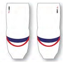 Hockey Socks w/Rounded Line Design