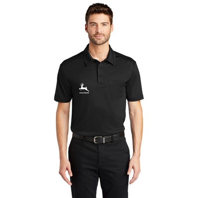 Port Authority® Silk Touch Performance Pocket Embroidered Polo