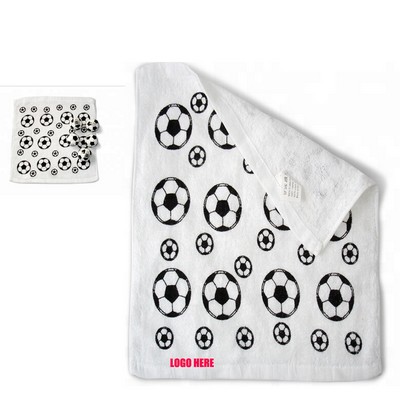 Compressed Soccer Ball Shaped Towel