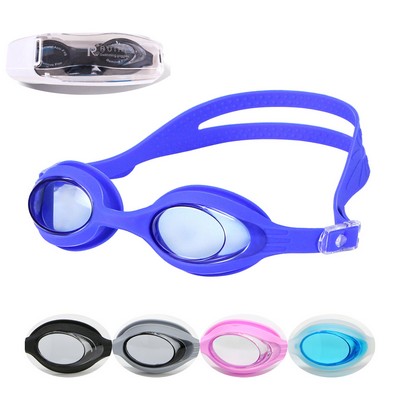 Adult Silicone Swim Goggles