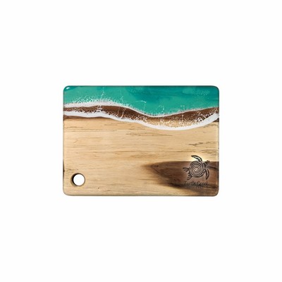 Acacia Small Bread Board Caribbean Blue