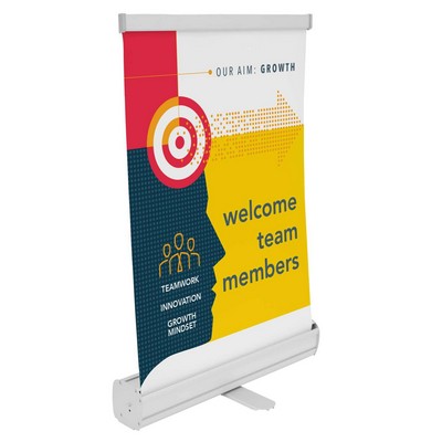 18" Economy Tabletop Retractor Kit (No-Curl Hybrid Media)