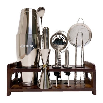 12-pc. Premium Bar Set & Stand
