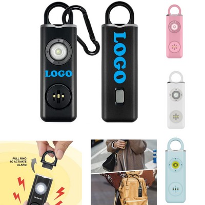 Personal Safety Alarm LED Keychain