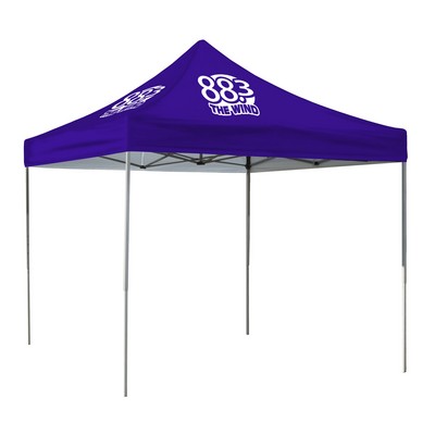 10-ft. Square Event Tent Full-Color Dye Sublimation (2 Location)