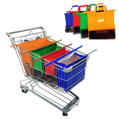 4 Piece Shopping Cart Bag Set