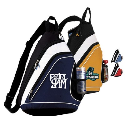 Premium Dynamic Explorer Sling Crossbody Backpack (13" x 18" x 6")