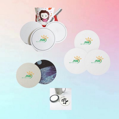 High-Density Paper Round Coasters