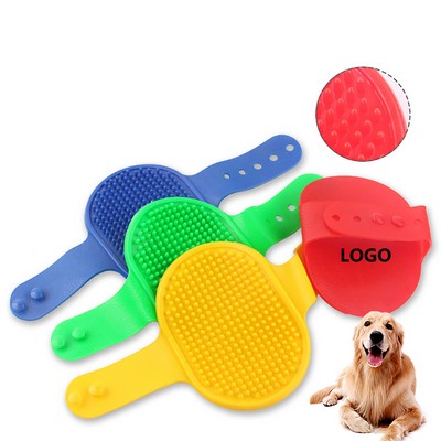TRP Rubber Pet Grooming Bath Brush