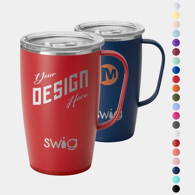 18 oz SWIG® Stainless Steel Insulated Travel Tumbler Mug