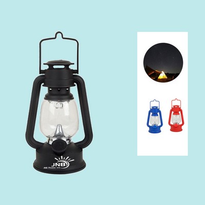 Vintage-style 15 LED Camping Hurricane Lantern