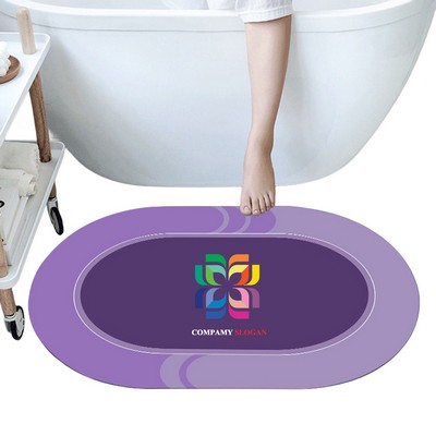 Absorbent Non Slip Bathroom Mat