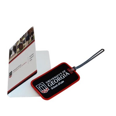 Embroidered Luggage Tag