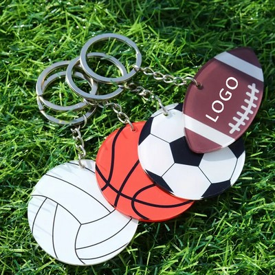 Football Keychain