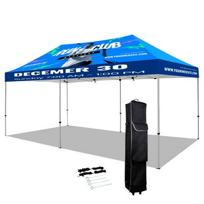 Aluminum Frame Pop Up Tent Kit 10' X 20'