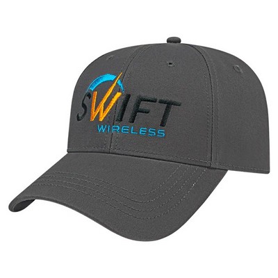 Cap America® Custom Chino Twill Embroidered Hat w/Snapback Closure