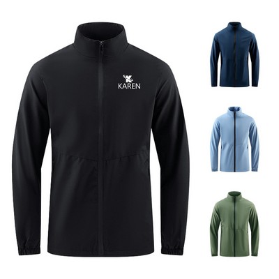 Men's Insulated Front-Zip Jacket