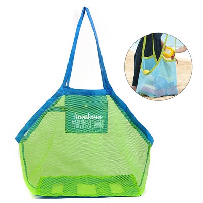 Large Lightweight Mesh Beach Tote Bag