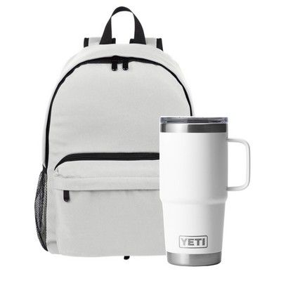 YETI 20 oz Tumbler with Backpack Gift Set