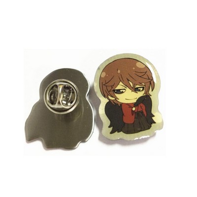 1.25" Stainless Steel Epoxy Lapel Pins