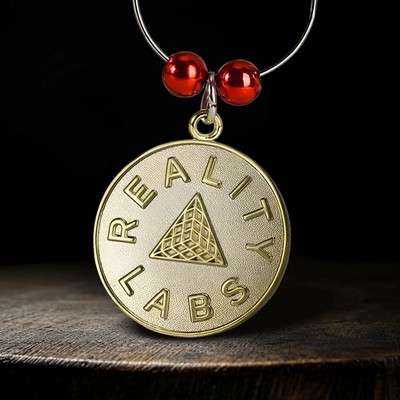 Custom Sandblast Wine Charms 1"