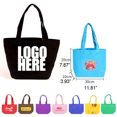 Full Color Imprint Classic 12 Oz. Cotton Canvas Tote Bag