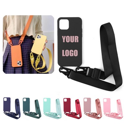 Crossbody Phone Case With Adjustable Lanyard