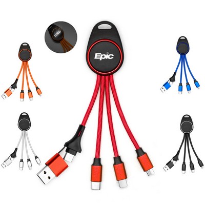 5" 1 Illuminated Multi Device Cable