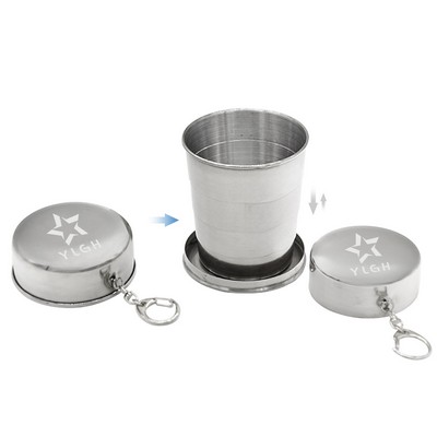 8 OZ Metal Collapsible Cup