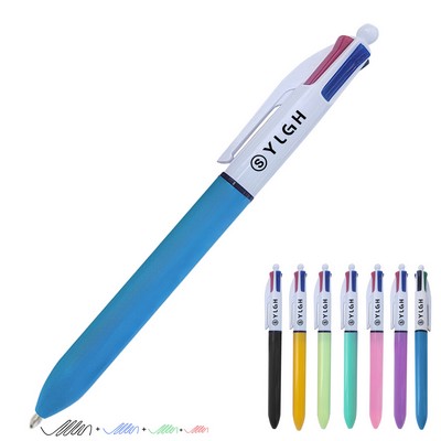 Slide Activated 4 Colors Refills Pen
