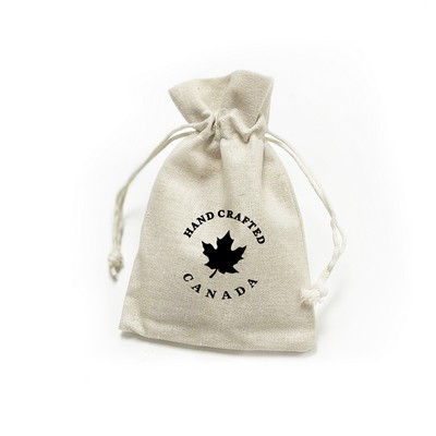 Cotton Drawstring Bag 4 X 6"