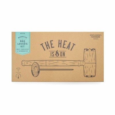 BBQ lovers kit" Meat Tenderizer & thermometer