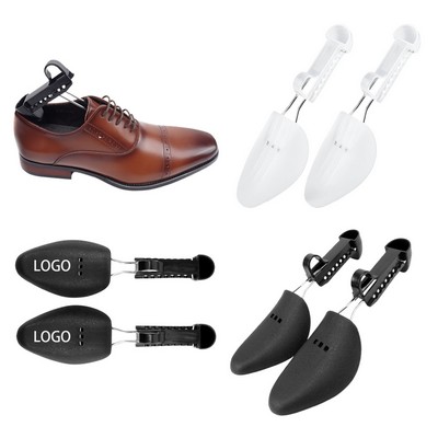 A Pair Adjustable Plastic Shoe Tree Stretcher Shoe Expander