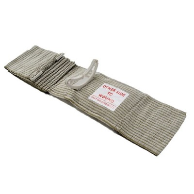 Safeguard Medical Authentic 6" Israeli Bandage, Non Adherent, Sterile, Green