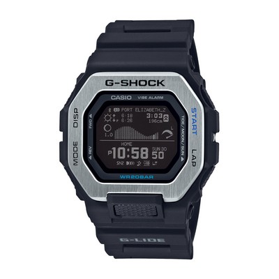 G-Shock Men's G-Lide Bluetooth Surfers Digital Black Resin Watch