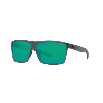Costa Del Mar Rincon Sunglasses - (Frame) Matte Smoke Crystal; (Lens) Green Mirror 580G