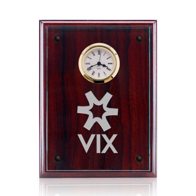 Somerset Clock - Starfire/Rosewood