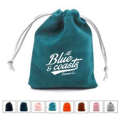 Plush Velvet Jewelry Gift Bag