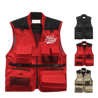 Unisex Photography Fishing Vest