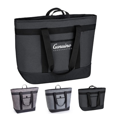 Plain Oxford Insulated Cooler Bag
