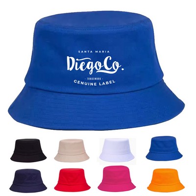 Double-Sided Big-Brimmed Bucket Hat