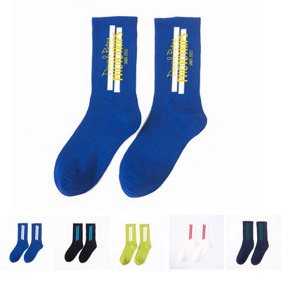 Cotton Knit-in Athletic Crew Sock